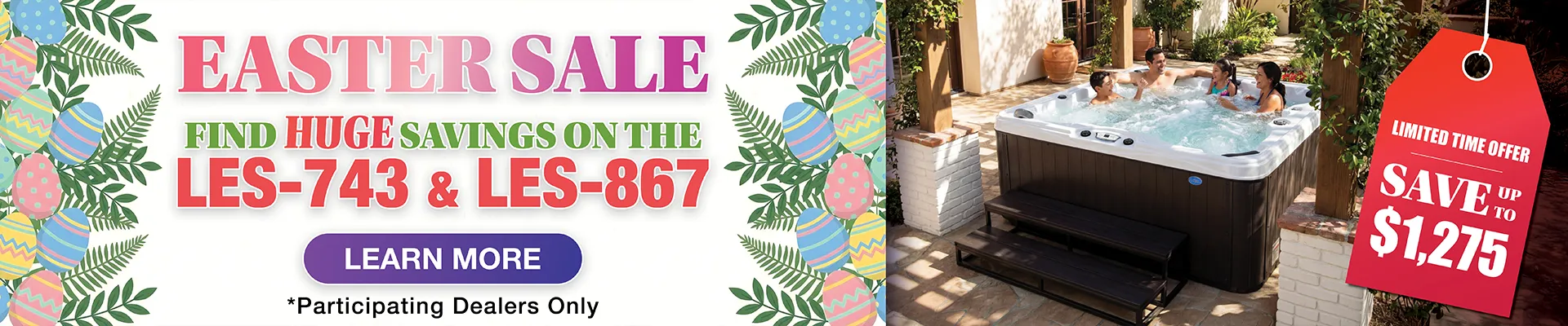 Calspas hot tub being used in a family setting - Berwyn